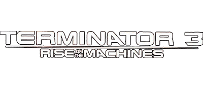 Terminator 3 The Redemption logo for Playstation 2